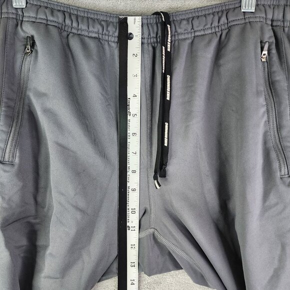 Mens Gray Nike Dri-Fit Athletic Fleece Pants Drawstring Elastic Waist Size M - Picture 9 of 14